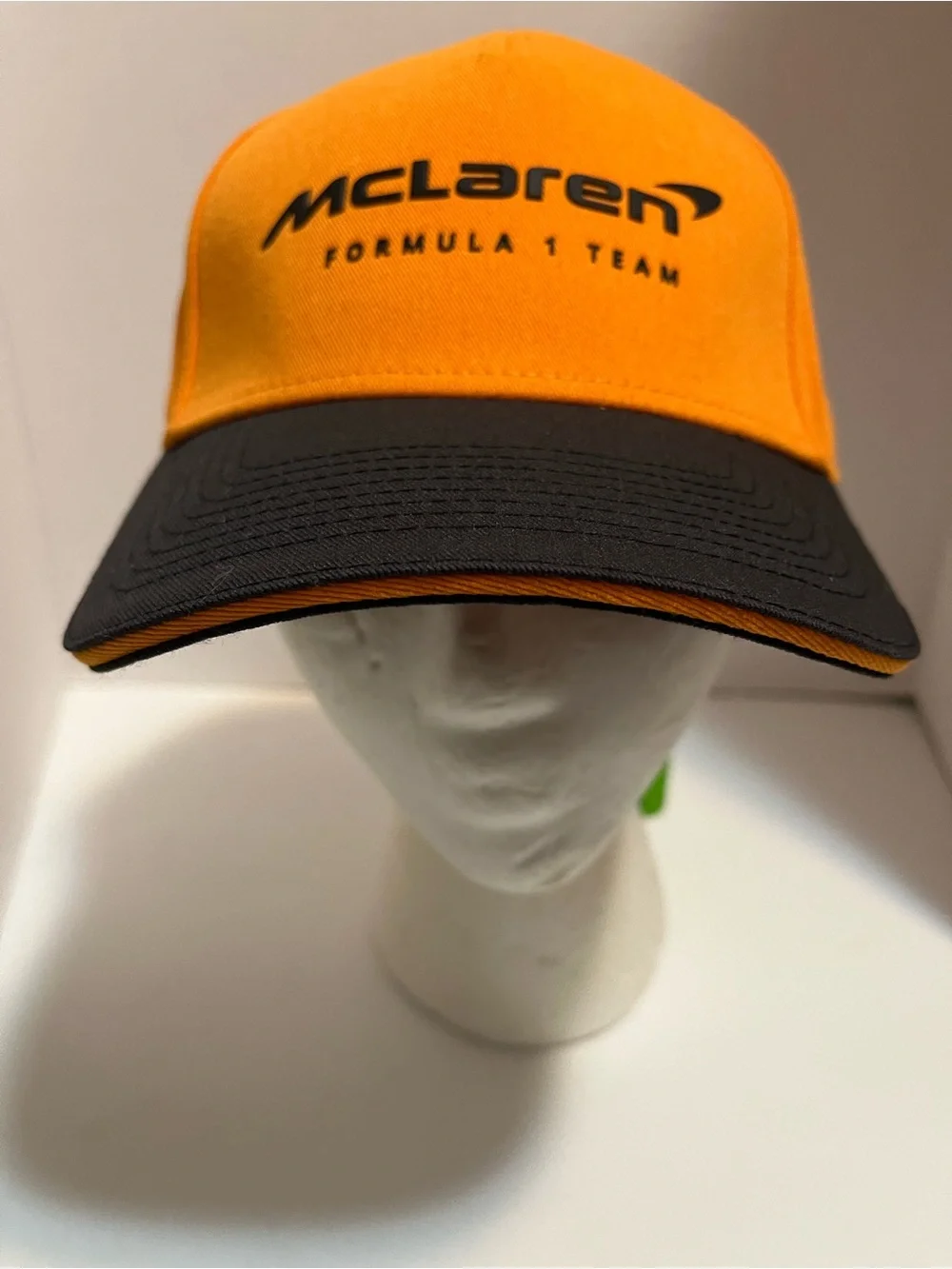 McLaren Orange and Black Formula 1 Team Cap